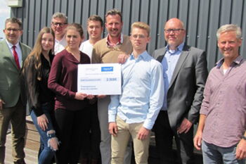 Spendenübergabe an die Empfänger